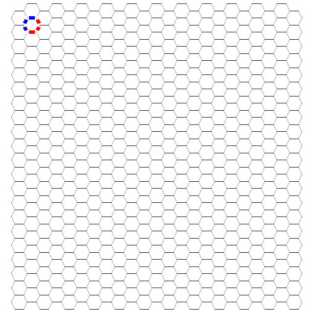 Hex Map Lines